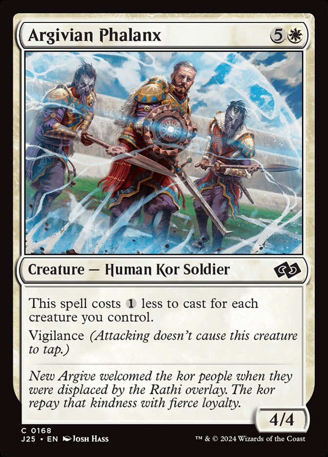 Argivian Phalanx (168) - Foundations Jumpstart (J25)