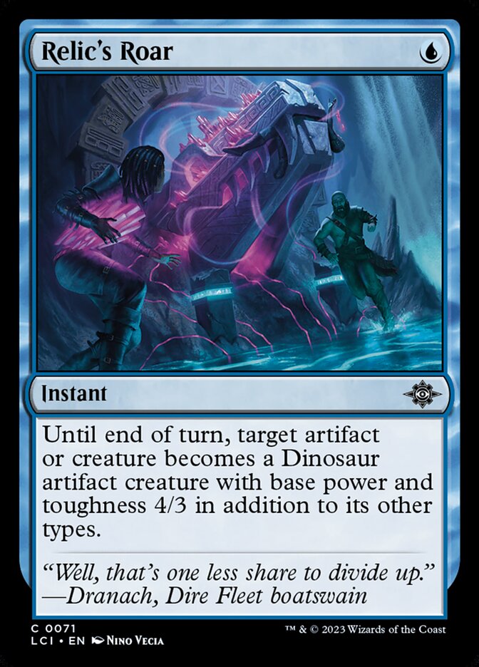 Relic's Roar (71) - The Lost Caverns of Ixalan (LCI)