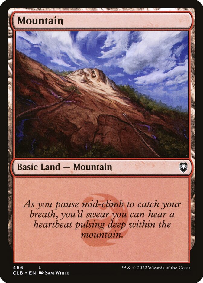 Mountain (466) - Commander Legends: Battle for Baldur's Gate (CLB)