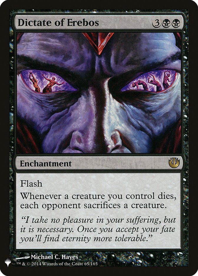 Dictate of Erebos - The List (PLST)