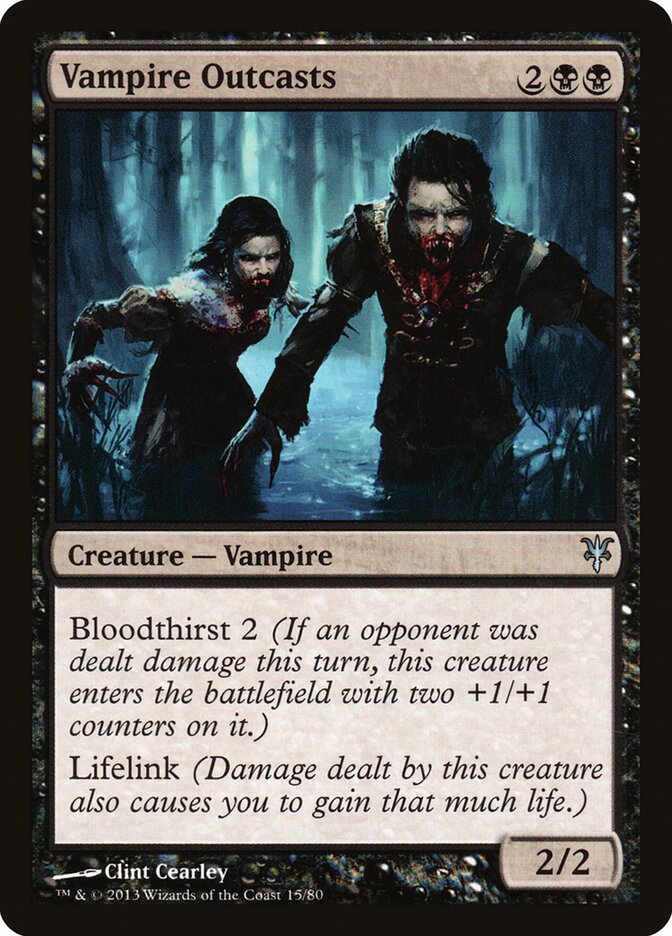 Vampire Outcasts (15) - Duel Decks: Sorin vs. Tibalt (DDK)