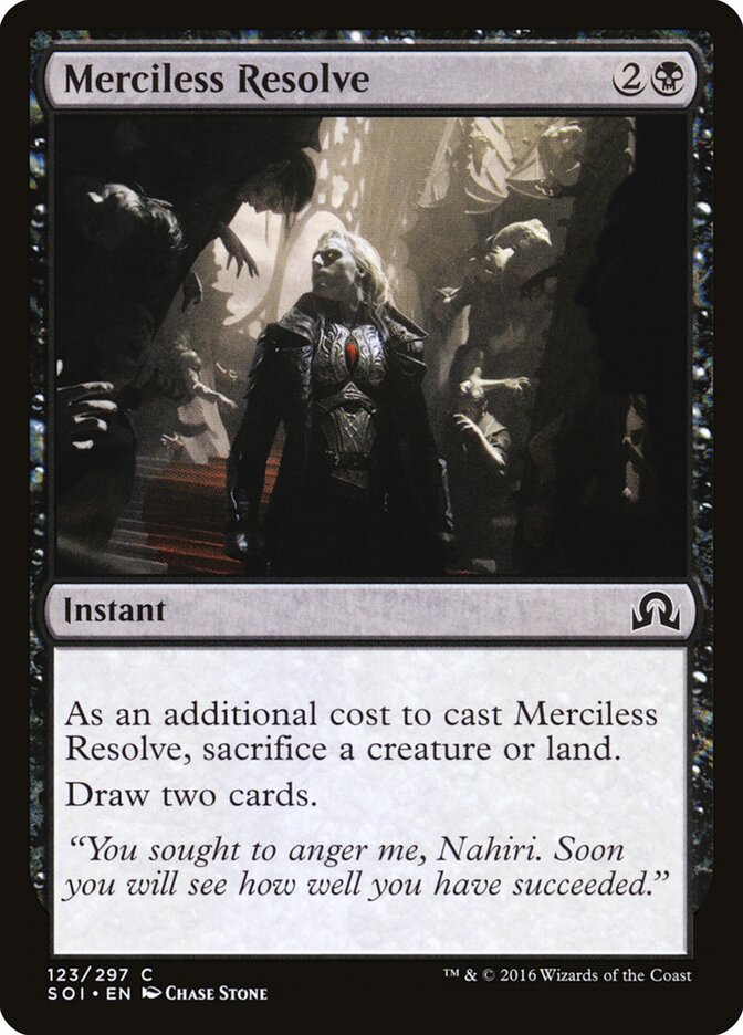 Merciless Resolve (123) - Shadows over Innistrad (SOI)