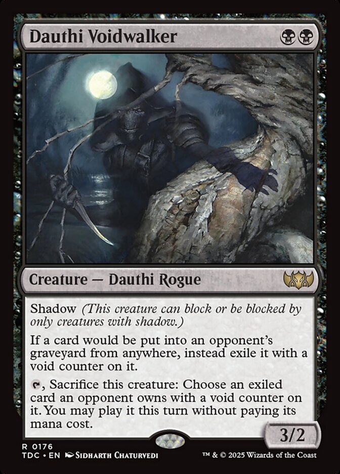 Dauthi Voidwalker (176) - Tarkir: Dragonstorm Commander (TDC)