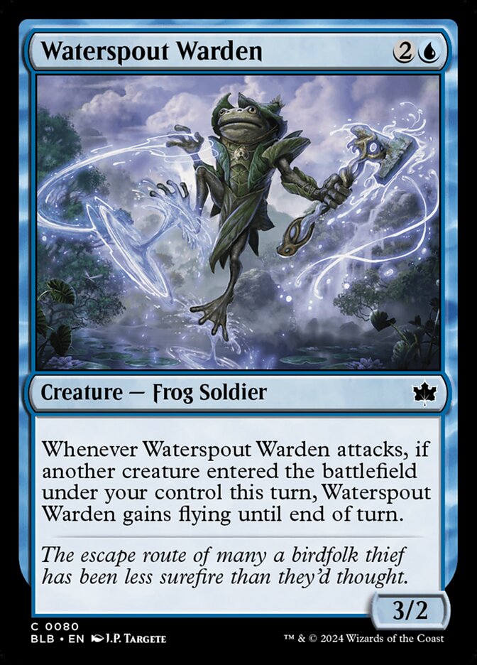 Waterspout Warden (80) - Bloomburrow (BLB)