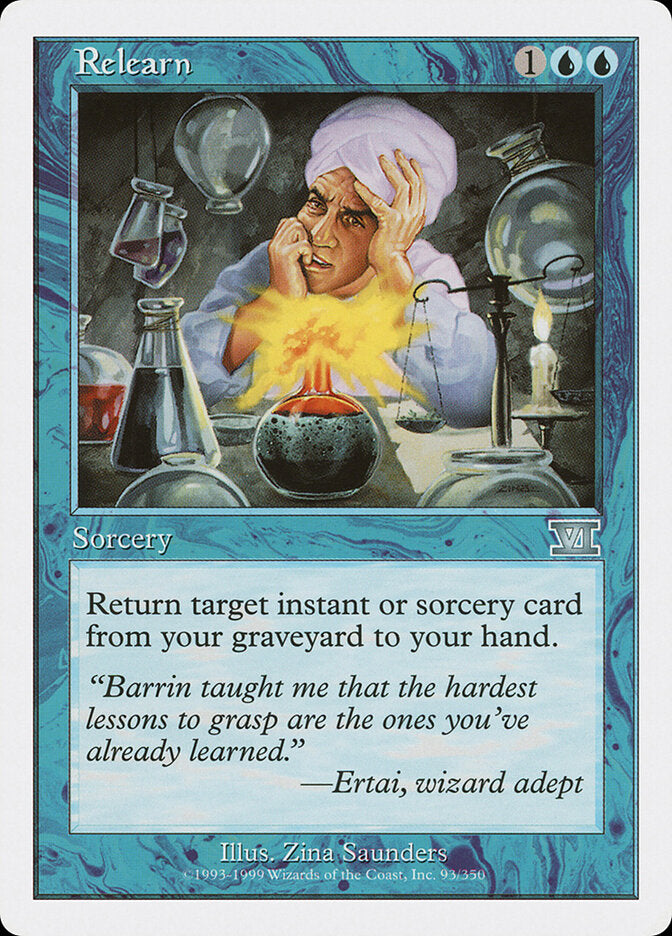 Relearn (93) - Classic Sixth Edition (6ED)