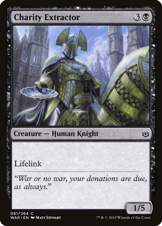 Charity Extractor (81) - War of the Spark (WAR)