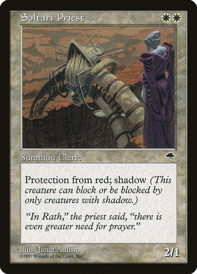 Soltari Priest (46) - Tempest (TMP)