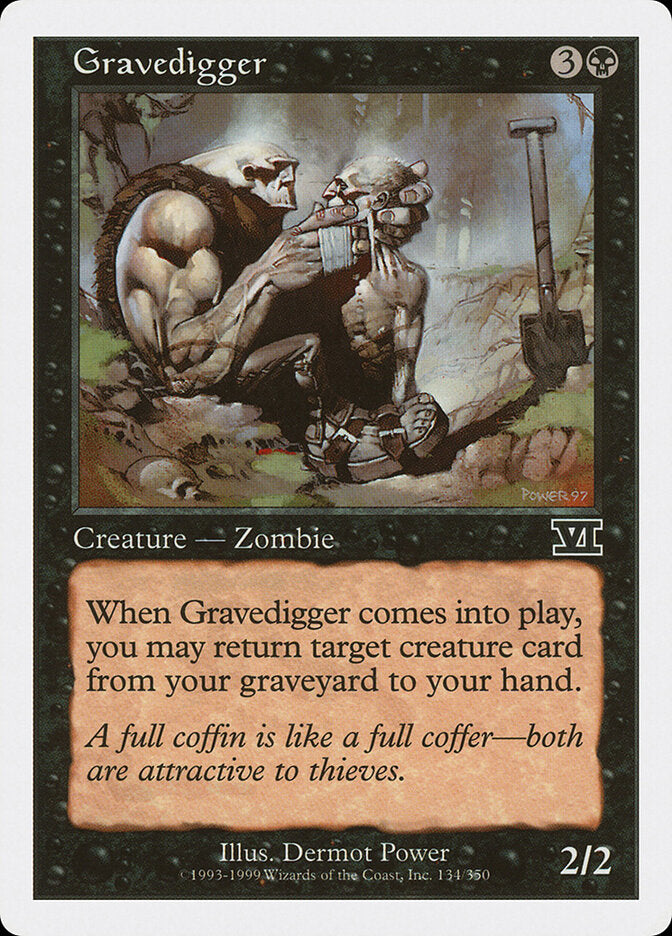 Gravedigger (134) - Classic Sixth Edition (6ED)