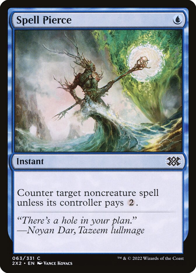 Spell Pierce (63) - Double Masters 2022 (2X2)