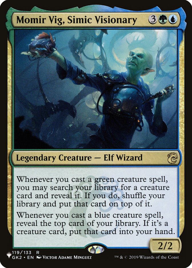 Momir Vig, Simic Visionary (GK2-119) - The List (PLST)