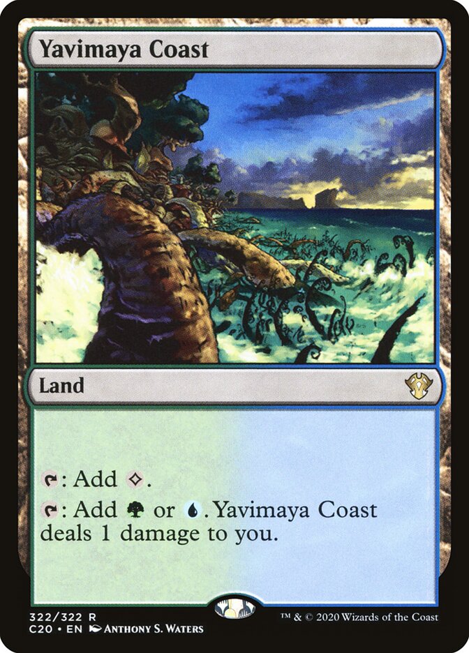 Yavimaya Coast (322) - Commander 2020 (C20)