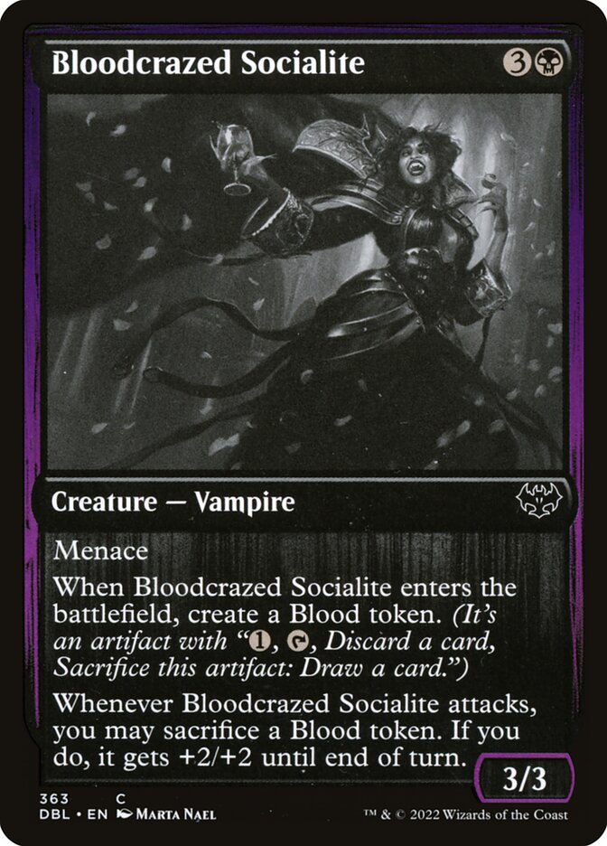 Bloodcrazed Socialite - Innistrad: Double Feature (DBL)