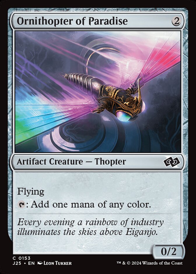 Ornithopter of Paradise (153) - Foundations Jumpstart (J25)