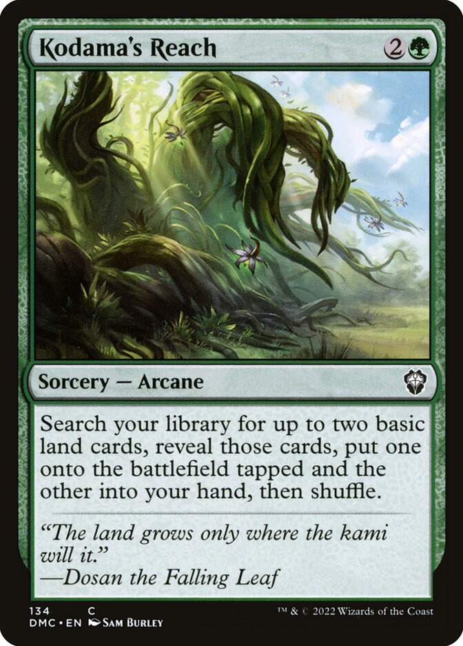 Kodama's Reach (134) - Dominaria United Commander (DMC)