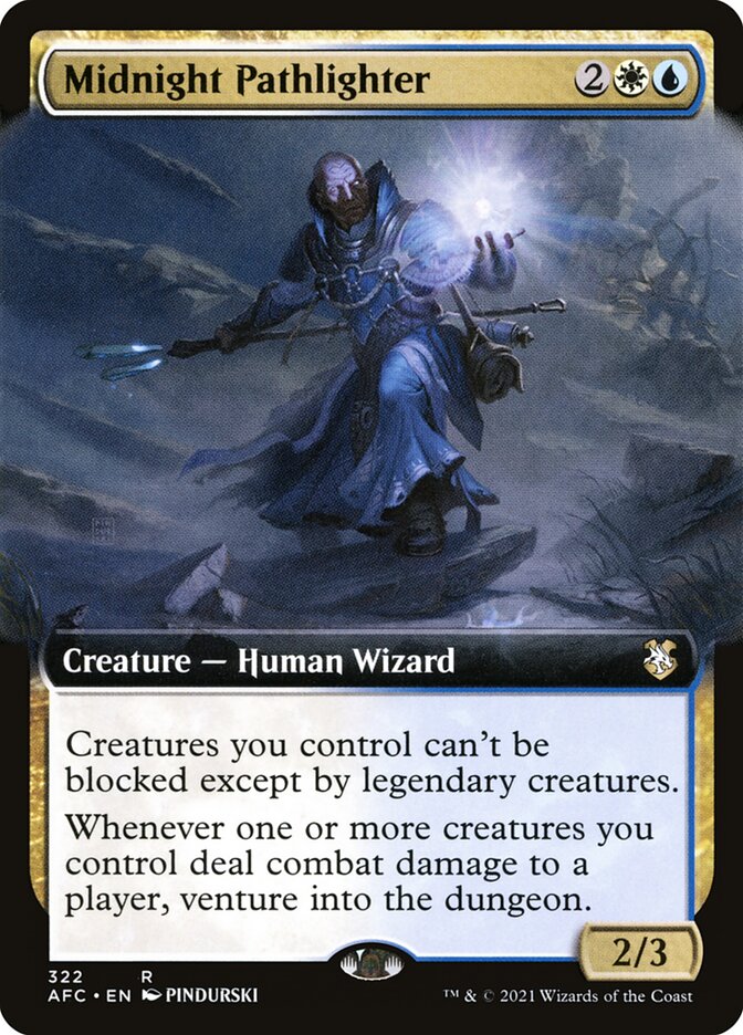 Midnight Pathlighter (322) - Forgotten Realms Commander (AFC)