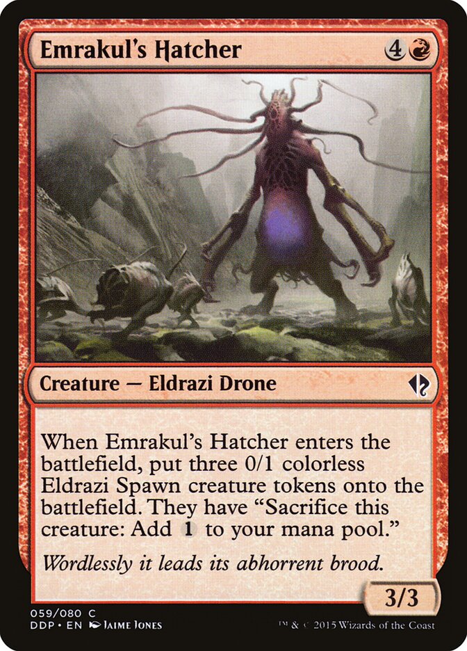 Emrakul's Hatcher (59) - Duel Decks: Zendikar vs. Eldrazi (DDP)
