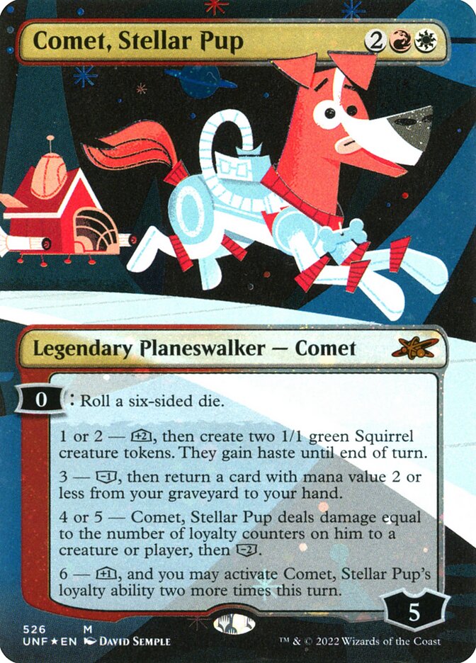 Comet, Stellar Pup (526) - Unfinity (UNF)