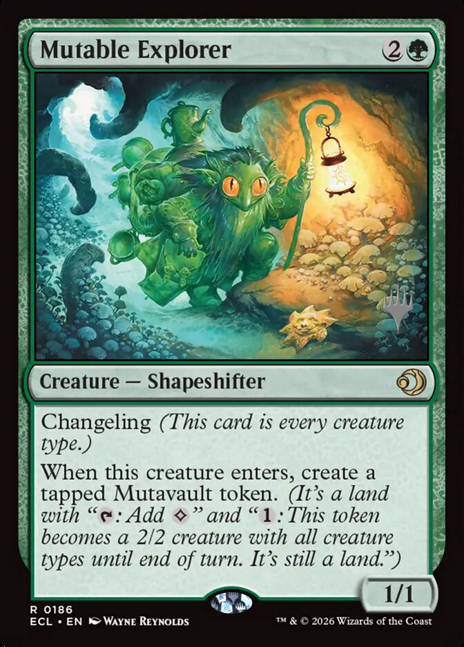 Mutable Explorer (186p) - Lorwyn Eclipsed Promos (PECL)