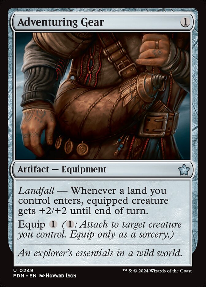 Adventuring Gear (249) - Foundations (FDN)