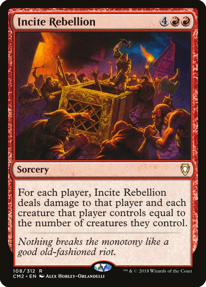 Incite Rebellion (108) - Commander Anthology Volume II (CM2)