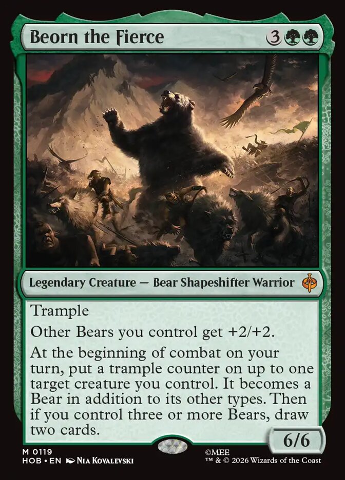 Beorn the Fierce (119) - The Hobbit (HOB)