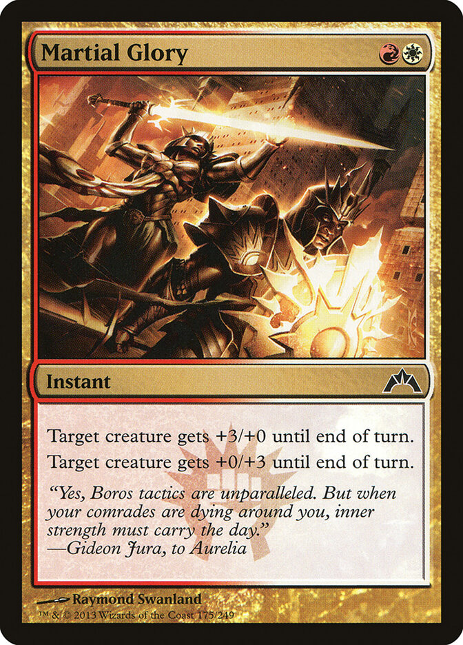 Martial Glory (175) - Gatecrash (GTC)