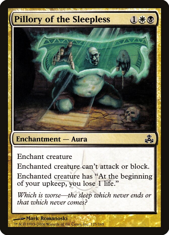 Pillory of the Sleepless (125) - Guildpact (GPT)