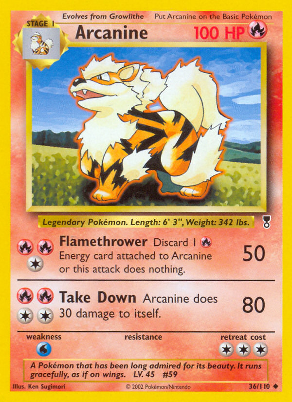Arcanine (36/110) - Legendary Collection (LC)