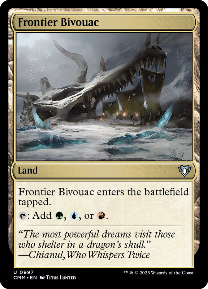 Frontier Bivouac (997) - Commander Masters (CMM)