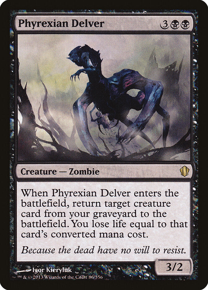 Phyrexian Delver (86) - Commander 2013 (C13)