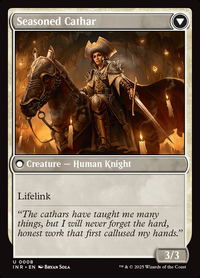Ambitious Farmhand // Seasoned Cathar (8) - Innistrad Remastered (INR)