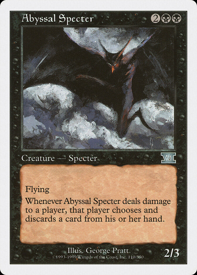 Abyssal Specter (110) - Classic Sixth Edition (6ED)