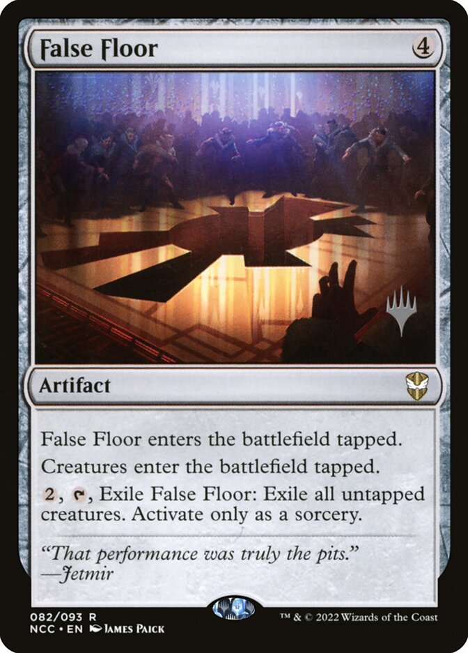False Floor (82p) - New Capenna Commander Promos (PNCC)