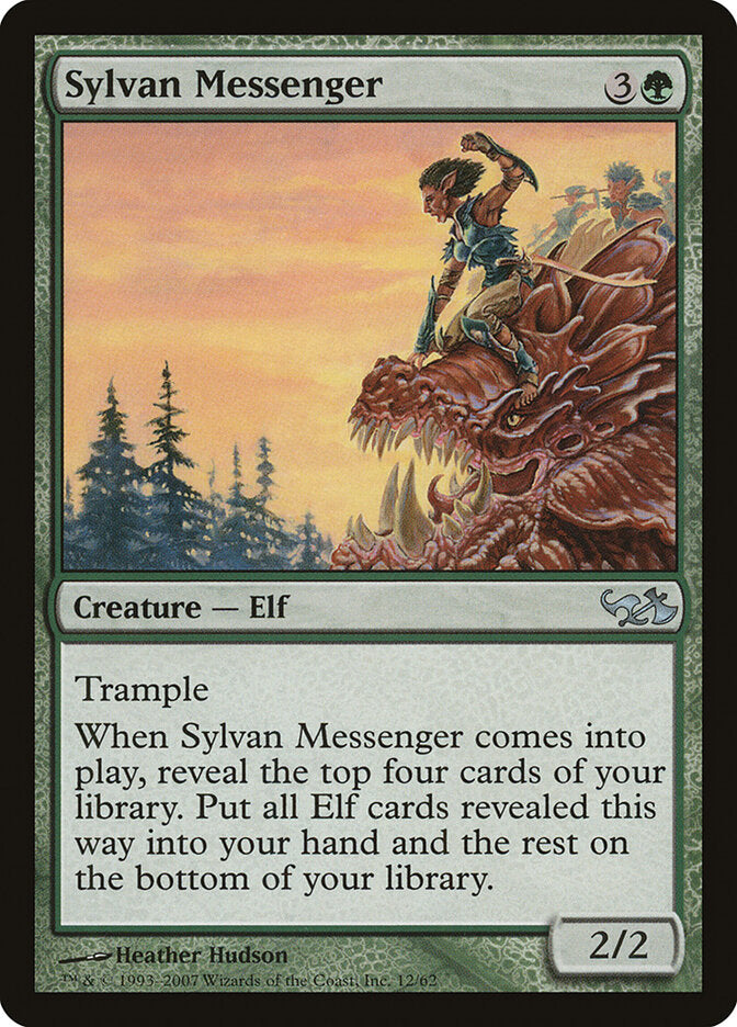 Sylvan Messenger (12) - Duel Decks: Elves vs. Goblins (DD1)