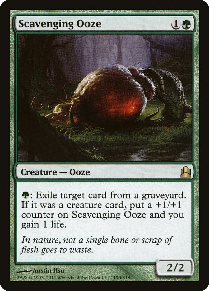 Scavenging Ooze (170) - Commander 2011 (CMD)