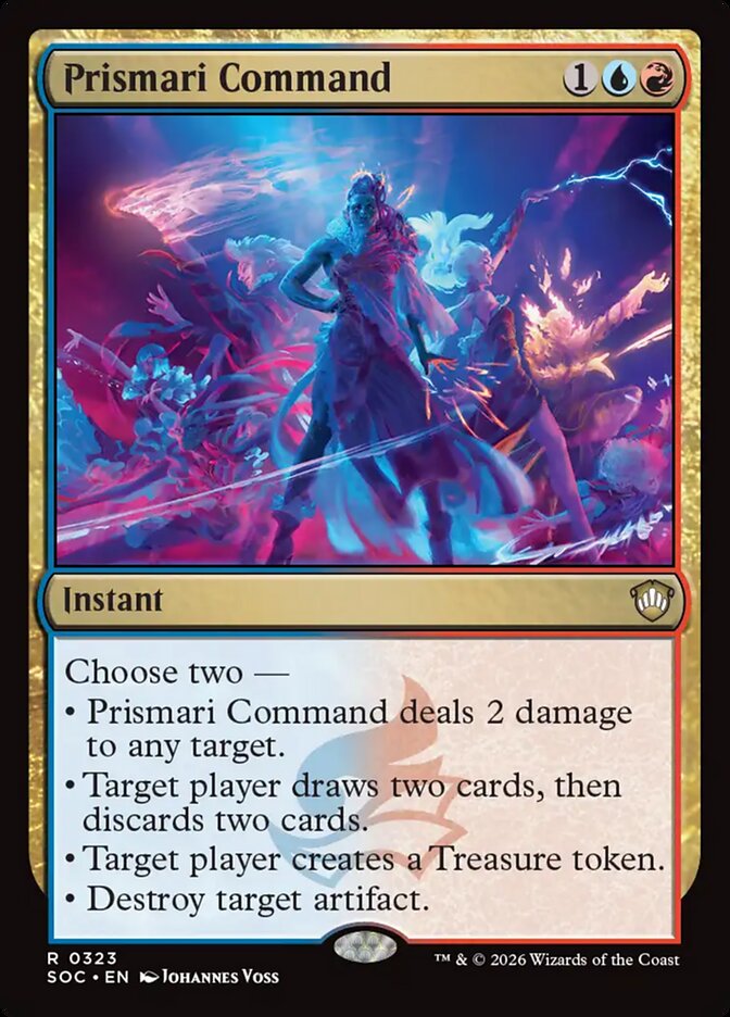 Prismari Command (323) - Secrets of Strixhaven Commander (SOC)