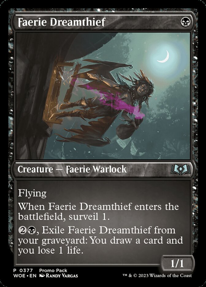 Faerie Dreamthief (377) - Wilds of Eldraine (WOE)