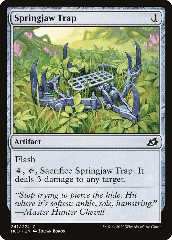 Springjaw Trap (241) - Ikoria: Lair of Behemoths (IKO)