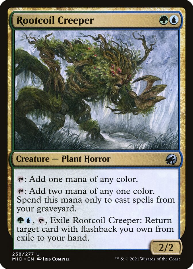 Rootcoil Creeper (238) - Innistrad: Midnight Hunt (MID)