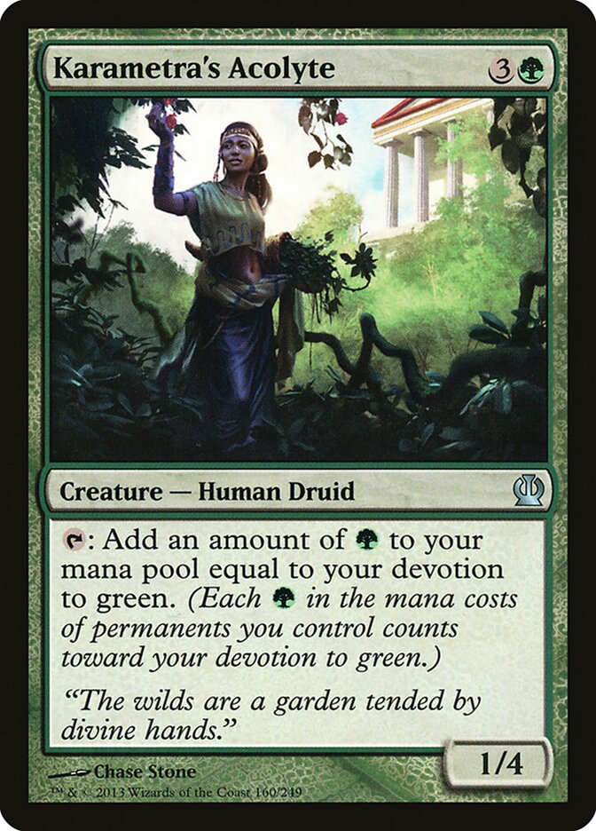 Karametra's Acolyte (160) - Theros (THS)