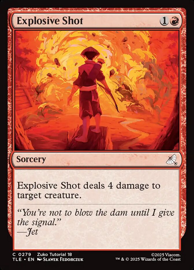 Explosive Shot (279) - Avatar: The Last Airbender Eternal (TLE)