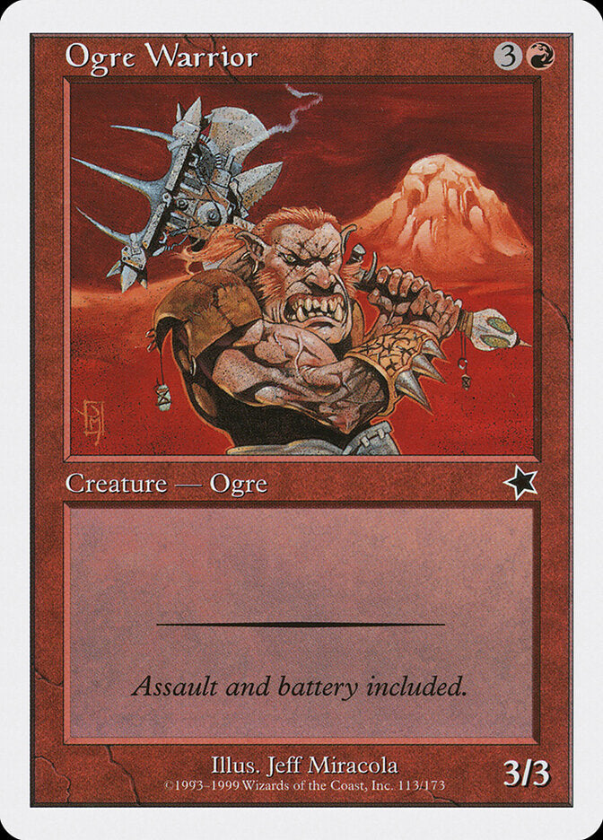 Ogre Warrior (113) - Starter 1999 (S99)