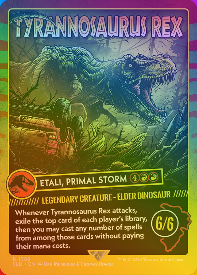 Tyrannosaurus Rex - Etali, Primal Storm - Secret Lair Drop (SLD)