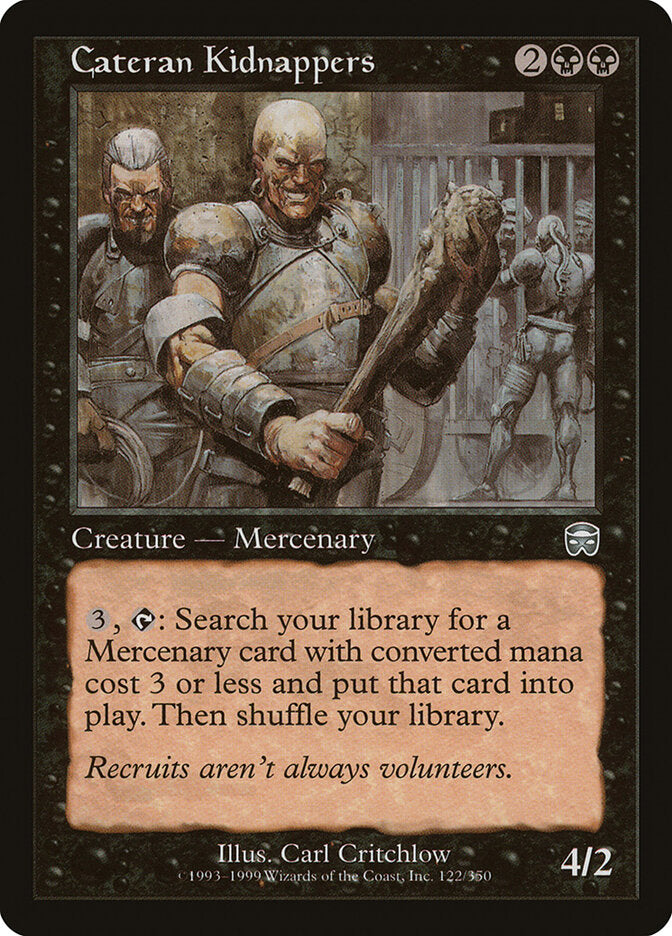 Cateran Kidnappers (122) - Mercadian Masques (MMQ)