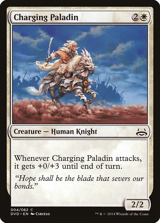 Charging Paladin (4) - Duel Decks Anthology: Divine vs. Demonic (DVD)