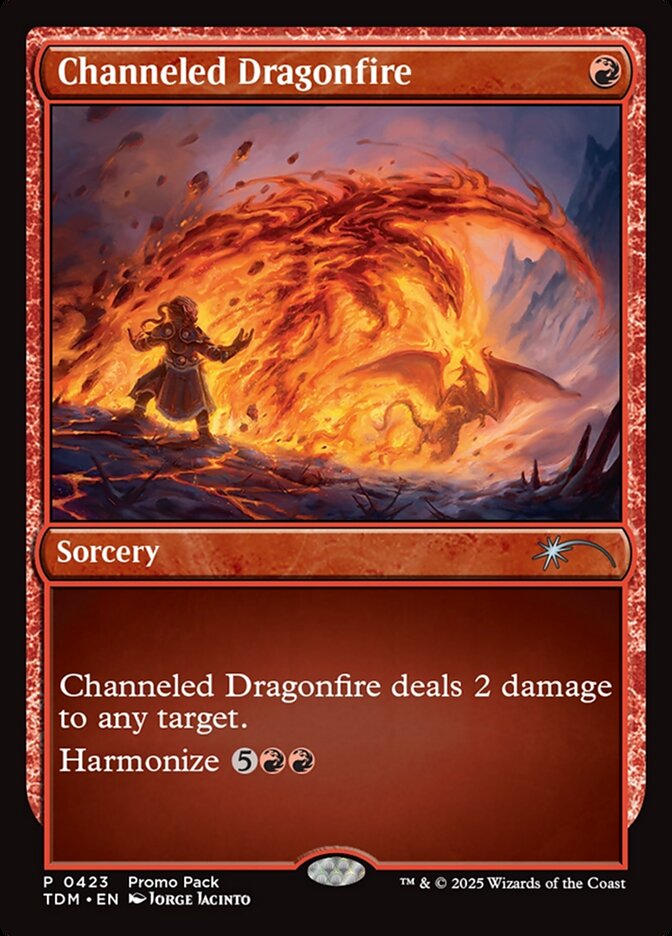 Channeled Dragonfire (423) - Tarkir: Dragonstorm (TDM)