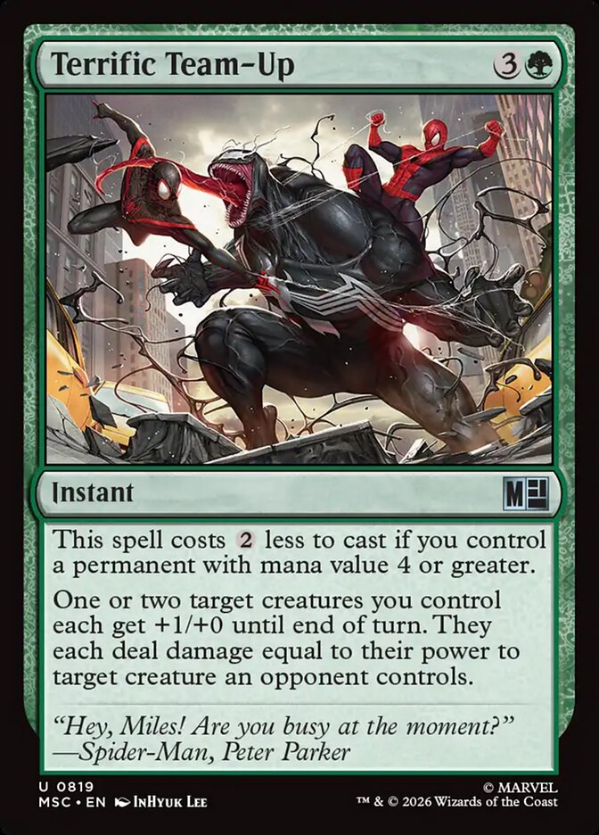 Terrific Team-Up (819) - Marvel Super Heroes Commander (MSC)