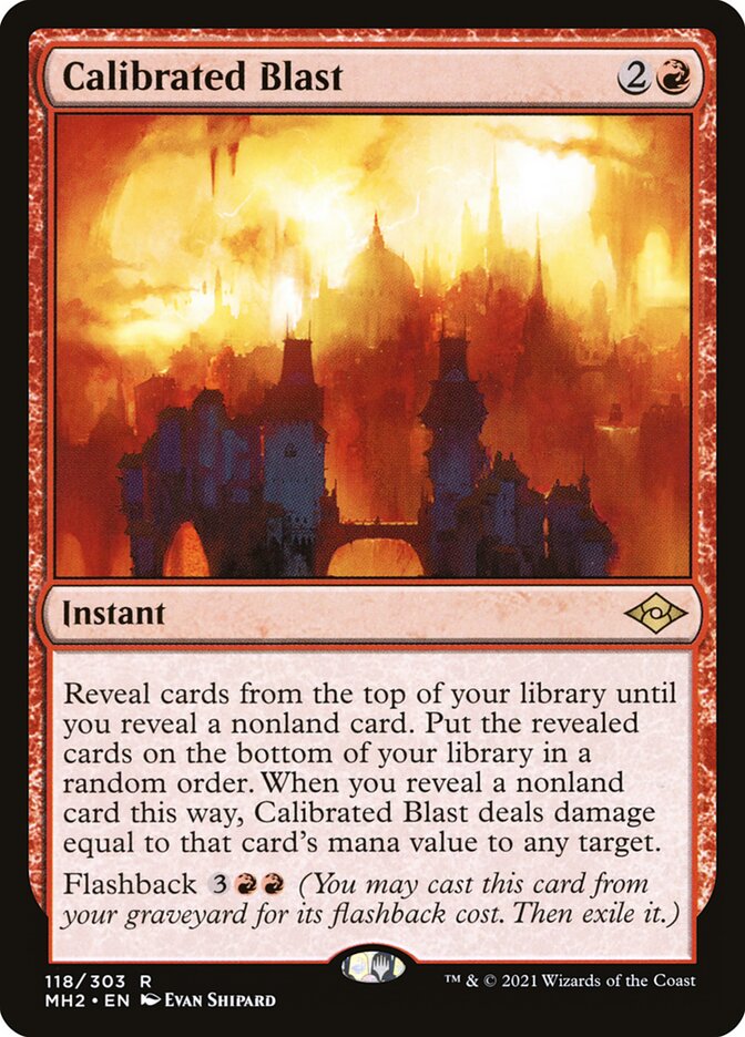 Calibrated Blast (118) - Modern Horizons 2 (MH2)