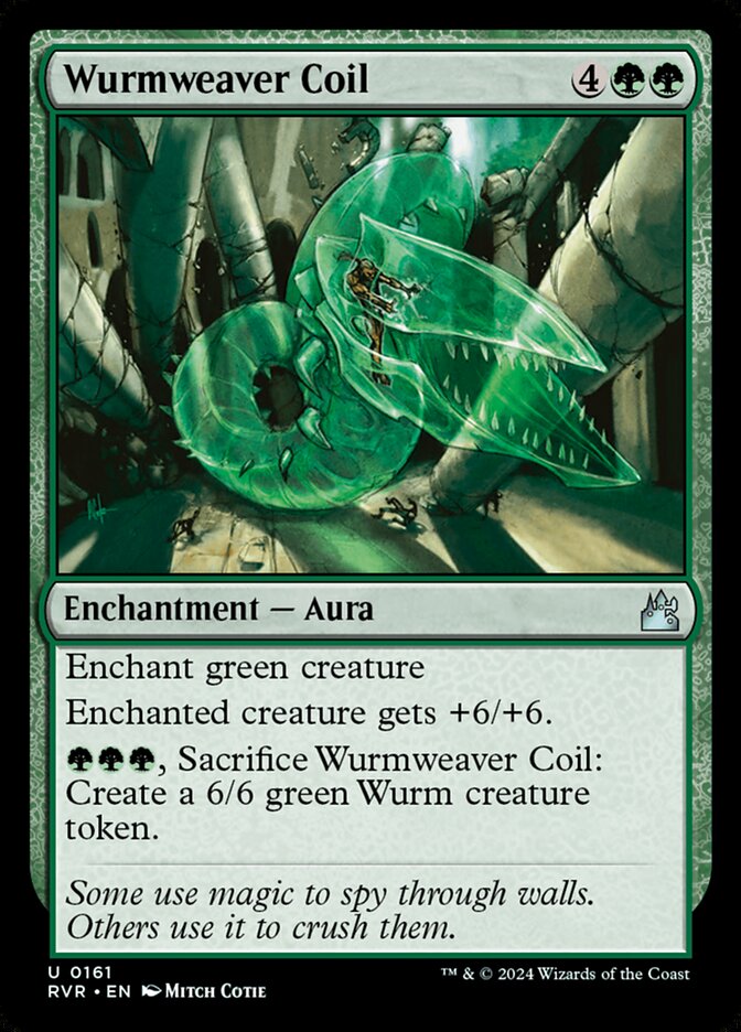 Wurmweaver Coil (161) - Ravnica Remastered (RVR)
