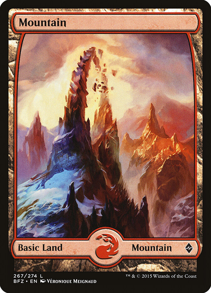 Mountain (267) - Battle for Zendikar (BFZ)